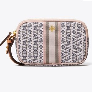 NWOT Tory Burch Gemini Link Wristlet Coastal Pink